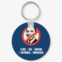 ONE BIG AWFUL MISTAKE, AMERICA keychains