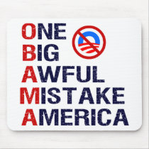 One Big Awful Mistake, America Mouse Pad