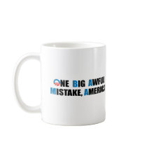 ONE BIG AWFUL MISTAKE, AMERICA MUG