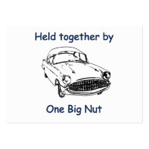 One Big Nut Business Card Template