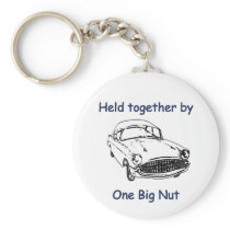 One Big Nut Key Chain