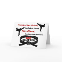 ONE Black Belt 1 KARATE T-SHIRTS & APPAREL cards