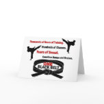 ONE Black Belt 1 KARATE T-SHIRTS &amp; APPAREL Card