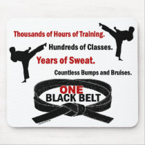 ONE Black Belt 1 KARATE T-SHIRTS & APPAREL Use Mat