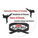 ONE Black Belt 1 KARATE T-SHIRTS & APPAREL stickers by blackbeltstuff ONE Black Belt 1 KARATE T-SHIRTS & APPAREL stickers