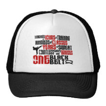 ONE Black Belt 2 KARATE T-SHIRTS & APPAREL Trucker Hat