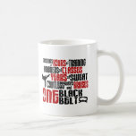 ONE Black Belt 2 KARATE T-SHIRTS & APPAREL Coffee Mug