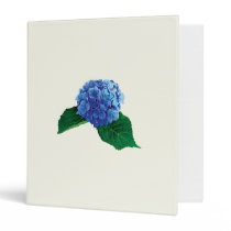 One Blue Hydrangea binders