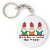 One By One The Gnomes keychains