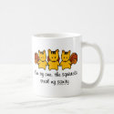 One By One The Squirrels Mug by ironydesign One By One The Squirrels Mug