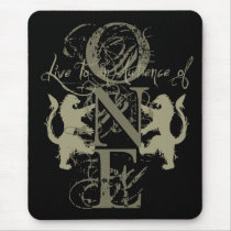 ONE by Pacific Oracle mousepads