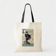 One by Utagawa, Kuniyoshi Ukiyoe Bags