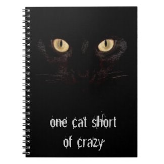 one cat short notebooks