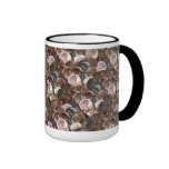 One Cent Penny Spread Background Coffee Mugs