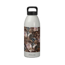 One Cent Penny Spread Background Drinking Bottle