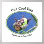 One Cool Bug Caterpillar Poster