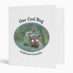 One Cool Caterpillar Bug 3 Ring Binders