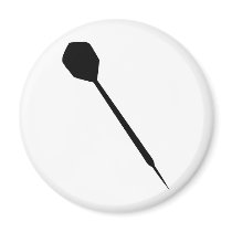 one dart icon magnet