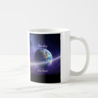 One Day At a Time Classic White Coffee Mug