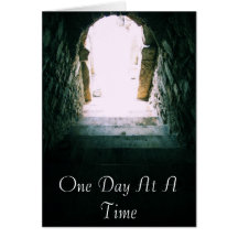 One Day At A Time Greeting Card