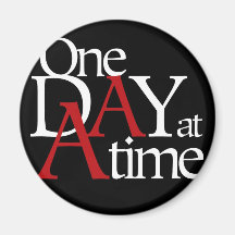 One Day at a Time Refrigerator Magnets