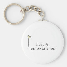 one day at  at  time key chain