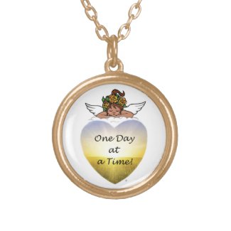 One Day Ethnic Angel Personalized Necklace