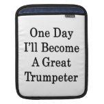 One Day I'll Become A Great Trumpeter Sleeves For iPads