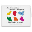 One-does-not-belong Cards by moabolition One-does-not-belong Cards