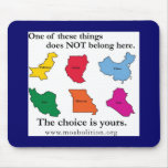 One-does-not-belong mousepad