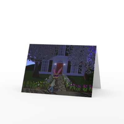 One Early Easter Morning Greeting Card by rclord