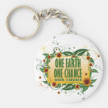 One Earth One Chance Key Chains