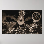 One Enchante Night-Sepia Toning Poster