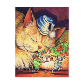 One Eye Open postcard