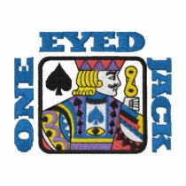One-eyed Jack embroidered shirts