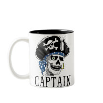 One-eyed Pirate Captain Mug
