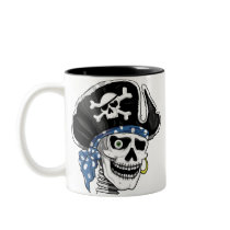 One-eyed Pirate Coffee Mugs