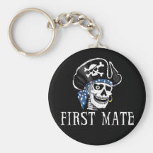 One-eyed Pirate First Mate Keychains