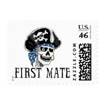 One-eyed Pirate First Mate Stamps