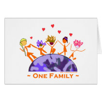 One Family - Earth cards by thatwhichisgood One Family - Earth cards