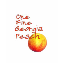 One Fine Georgia Peach t-shirts by billishirts One Fine Georgia Peach t-shirts