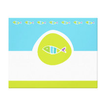 One Fish - Canvas Stretched Canvas Prints