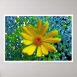 one flower posters