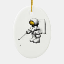 One Giant Step Christmas Ornament