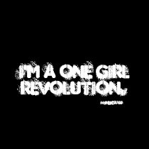 One Girl Revolution by Indica '66 t-shirts