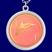 One Gold Dolphin Necklaces necklaces