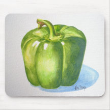 One Green Pepper Mousepad