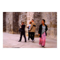 One gypsy, three tourists, unequal odds posters