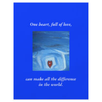 ONE HEART / A PRAYER flyers