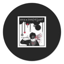 One Heart Beat Stickers - Sheet of 20 by oneheartbeat One Heart Beat Stickers - Sheet of 20